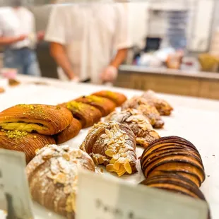 Pistachio and Almond Croissant