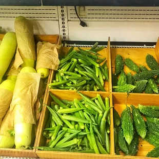 a variety of vegetables