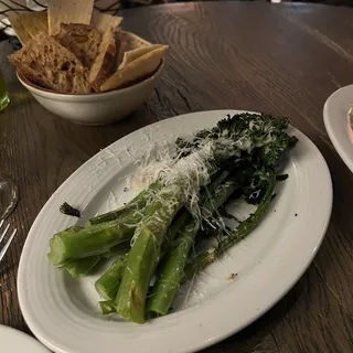 Charred Broccolini, Anchovy, Pecorino