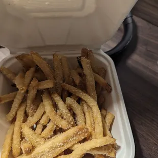 Truffle Parm fries