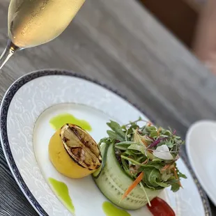 Red Wine Braised Grilled Octopus*