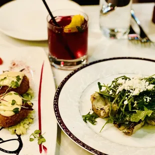 Crab Cakes + Grilled Artichoke* **