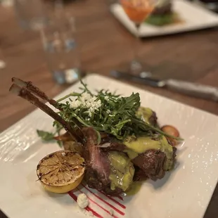 Grilled Lamb Chops*