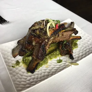 Roasted Lamb Riblet*