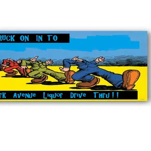 a cartoon of a man on a bench