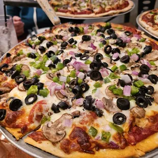pizza, food
