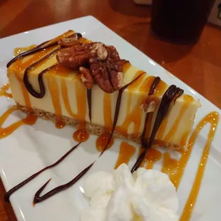 Turtlized cheesecake.