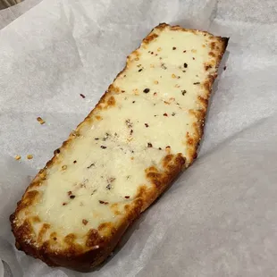 Just As Famous Cheesy Garlic Bread