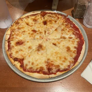 Small cheese pizza