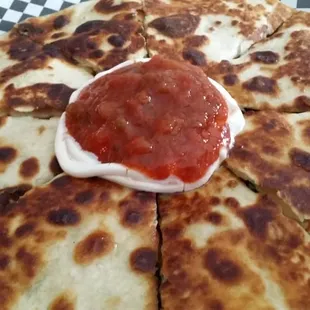 Fresh Quesadillas.
