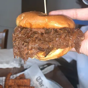 The Maverick. Pulled pork