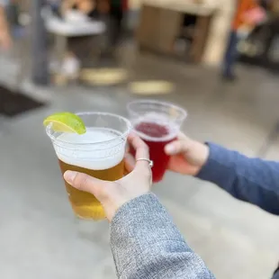 Austin Cider and Dos XX