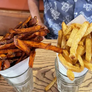 Sweet Potato Fries &amp; French Fries