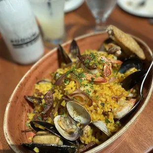 Seafood Saffron Risotto