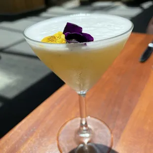 Tea Garden Sour at Park Chalet in San Francisco.