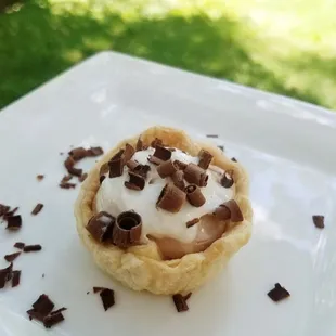 Mini Chocolate Mousse Tartlet
