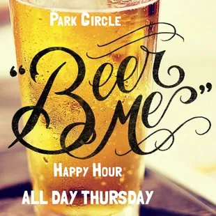 Wing Day and Happy Hour ALL day Thursday!!