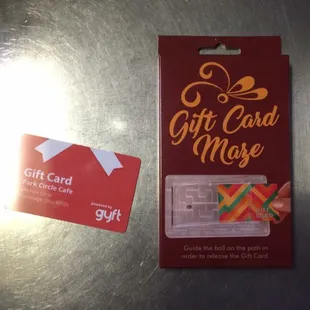 Gift Cards available! Perfect gift for all occasions!