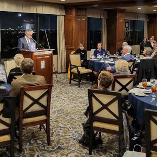 We welcome authors and guest speakers monthly for member events.