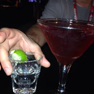 Washington apple and a shot