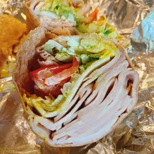 Turkey wrap