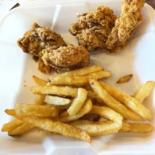 I ate half of my meal and still had a full meal leftover.