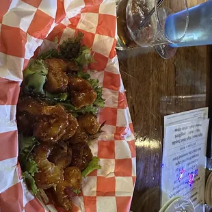 Fire cracker shrimp &amp; keg party !