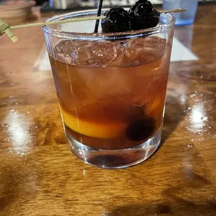 Old Saint is their play on an old fashioned.