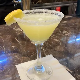 Lemon martini