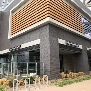 Park Grounds Coffee:  Outside Bldg