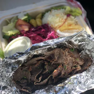 Lamb and Beef Gyro Plate