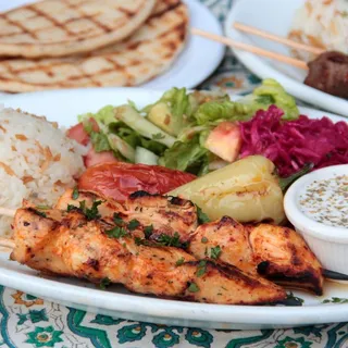 Chicken Kebab Plate
