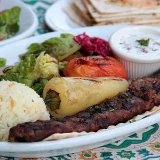 Adana Kebab Plate