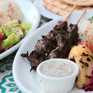 Shish Kebab Plate (Beef)