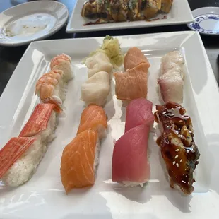 sushi and sashimi, sashimi, food, sushi