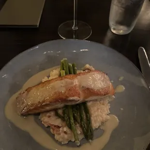 PAN SEARED ATLANTIC SALMON