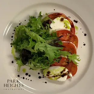 Local produce and fresh mozzarella