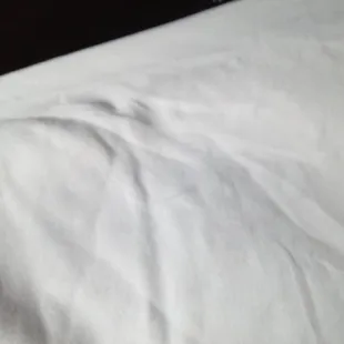 Hair on the bed