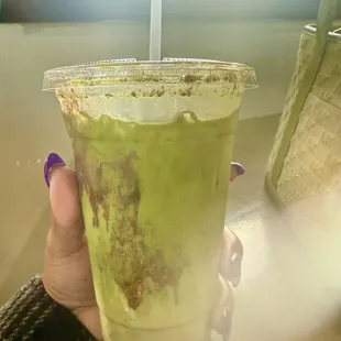 Honey Cinnamon Oat Milk Matcha