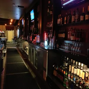 Nice bar. But no tap? I didn't know of a bar that doesn't have a tap.