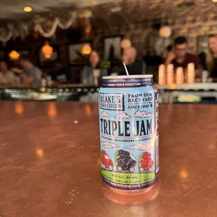 a can of triple jam