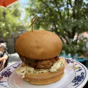 Chicken and Waffle Sandwich