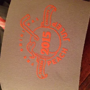 Peach Julep Koozie