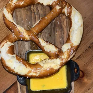 Giant Soft Baked Pretzel