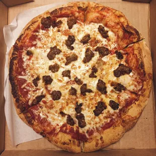 pizza, food