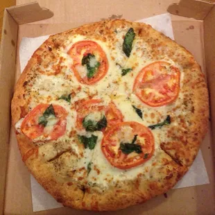Small bianca pizza
