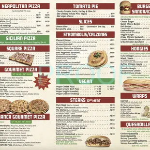 menu, sushi and sashimi