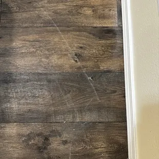 Floor scratches