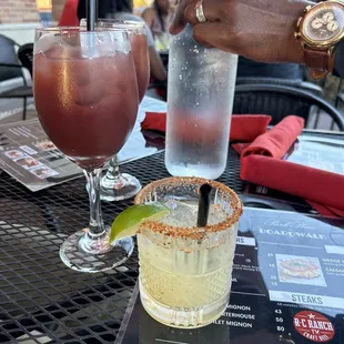 Sangria and Margarita