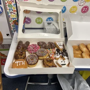 a variety of doughnuts